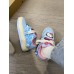 Blue children's shoes