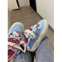 Blue children's shoes