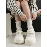 Little white shoes for girls