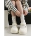 Little white shoes for girls