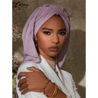 Purple turban