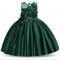 mx-04 Big green floral dress